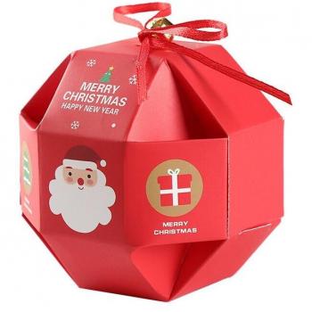 NICROLANDEE 10pcs Xmas Cardboard Gift Bags
