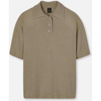 Feiner Polo-Pullover aus edlem Wollmix