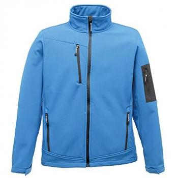 Regatta Men’s Arcola Softshell with Wind Protection – French Blue/Seal Grey