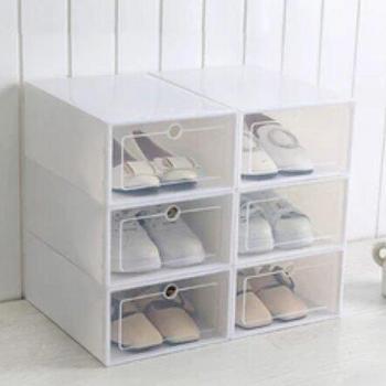 Joylove Caja de Zapatos Translúcida Compacta