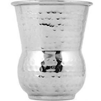 Bebedor Vaso de Acero Inoxidable “Arabian” 450 ml Gris – The Bars, Fabricado en Italia