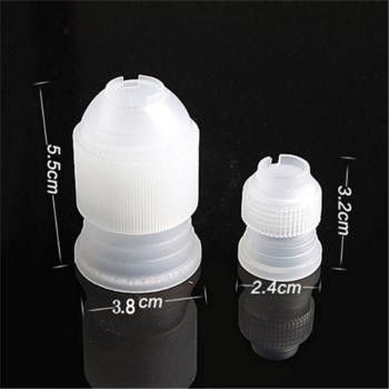 Icing Coupler Set: Small & Large for Pastry Tips