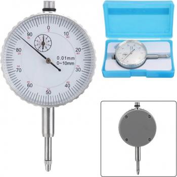 Mayitr Precision Dial Test Indicator Gauge 0-10mm