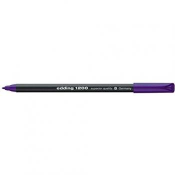 10 x Edding Fasermaler edding 1200 colourpen 1mm violett