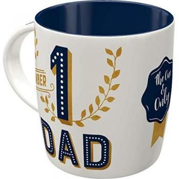 Alte Schule Kaffeebecher – Geschenkidee für den besten Papa