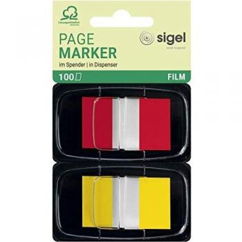 Marqueurs repositionnables Z-Marker Film Color-Tip, 25 x 43 mm, Pack de 100