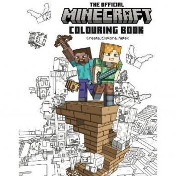 Titan Books The Official Minecraft Colouring Book
