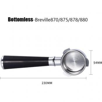 Bodemloze Koffiefilterhouder 54Mm voor Breville 870/875/878/880