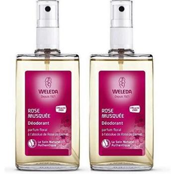 Weleda Déodorant à la Rose Musquée Lot de 2 x 100 ml