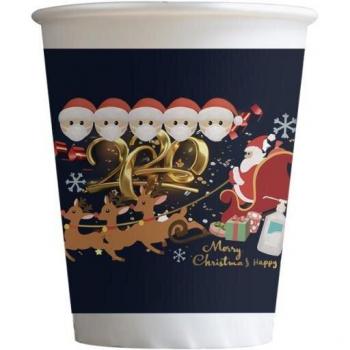 Gobelets de fête Noël Père Noël