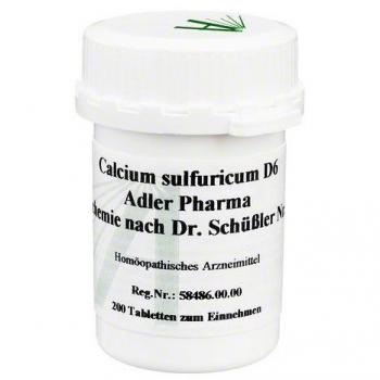 Adler-Biochemie Calcium Sulfuricum D6