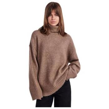 Pieces Rollkragenpullover PCNANCY LS LOOSE ROLL NECK KNIT NOOS BC