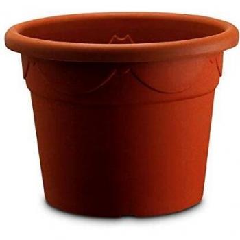 Vaso Plastecnic Corinto terracotta 15 cm