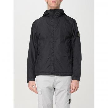 Reps Crinkle Stone Island – M Nero Giacca