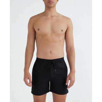 Short de bain Carhartt WIP Chase Noir / Or avec poches, résistant à l'eau