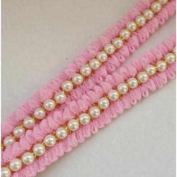 Vestido decorativo con adorno de encaje de malla, 2 cm, 3 yardas/lote