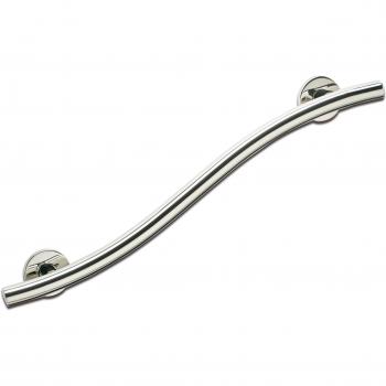 Modern Curved Stainless Steel Grab Rail