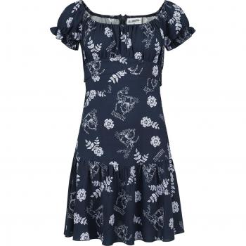 Vestido Hogwarts Chic: Media Longitud Patronus S‑XXL