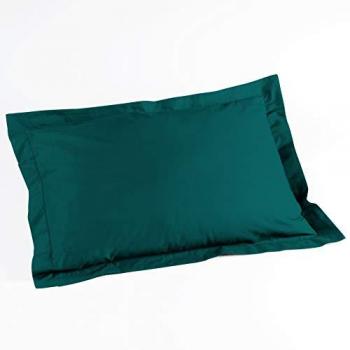 Taie d'oreiller volant plat 50x70 cm Douceur d'Intérieur