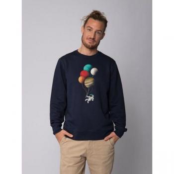 Felpa Watapparel Balloon Astronauta Navy Misto