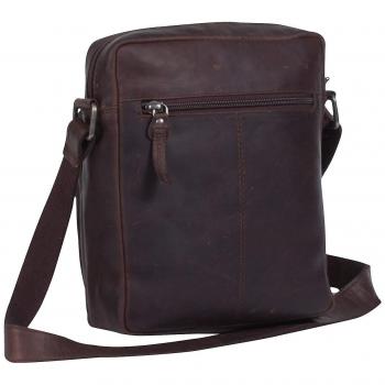 Chesterfield Wax Pull Up Shoulder Bag 21 cm Brown