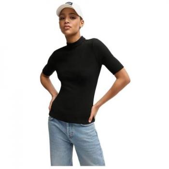 Hugo Dagoon Taillierte Bluse Schwarz Slim Fit XS Damen