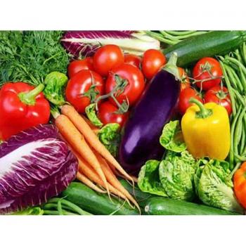 Kit de Pintura 5D: Alimentos y Vegetales 30x40cm