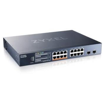 XMG1915-18EP Zyxel 2.5 Gbps PoE Switch met L2-beheer