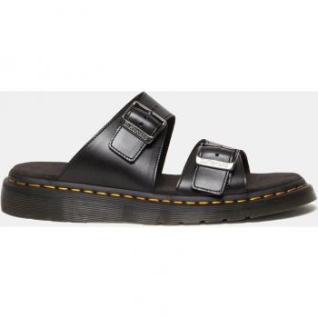 Sandalias Abiertas Dr. Martens Josef para Hombre en Piel Negra, Talla 43