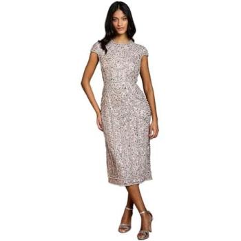 Coast Women’s 8” Blush Pearl Pencil Dress, Cap Sleeve Edition