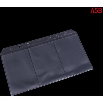 Poche Recharge A5/A6 en PVC Transparent pour Classeur
