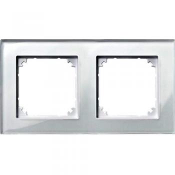 Merten 489219 Plaque Double Éclatante