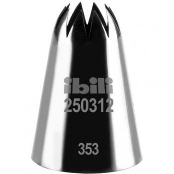 Close Star 12 mm Nozzle, Silver Finish