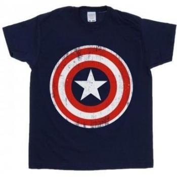 Captain America Cracked Shield Shirt