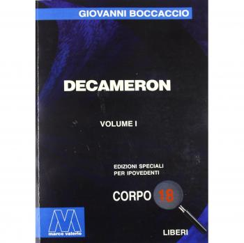 Il Decameron. Ediz. per ipovedenti