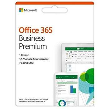 Microsoft Office 365 Business Premium 1 año Alemán