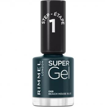 Rimmel London Super Gel Nagellack 068 Strandhaus Blau 12 ml