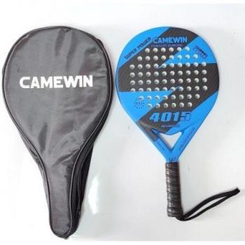 Full Carbon Beach Tennis Racket met EVA Gezicht en Tas voor Volwassenen