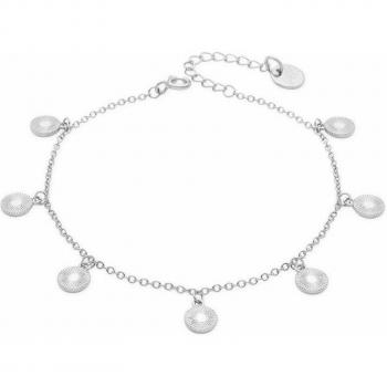 Pulsera de metal bañado en rodio Africa de Luxenter
