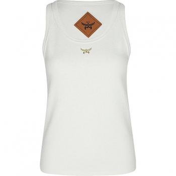 MCM Damen Top Bouclé in Creme XL