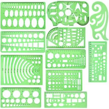 Pósteres Geométricos 1ª Línea Verde