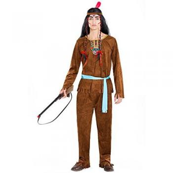 Tectake® Herrenkostüm Indianer Bison