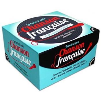 La boîte à quiz chanson française : Avec 250 carte, 1 livret et 1 dé
