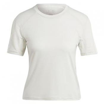 Camiseta Adidas 3 Rayas Gris M Mujer