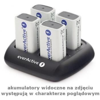 Caricabatterie EverActive NC-109 per batterie 9V