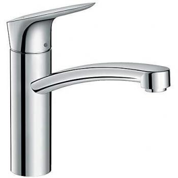 Logis M31 Miscelatore Cucina Hansgrohe, 160 mm, Eco e Coolstart, 1 Getto, Argento (Rif. 71839000)