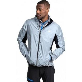Chaqueta reflectante modelo Zig para hombre Plata