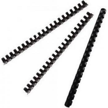 Fellowes Apex 6200301 Black Plastic Comb 8mm 100pk