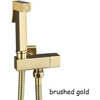 Grey Brass Bidet Faucet