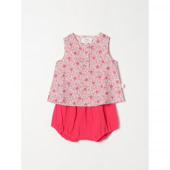 Completo Rosso Bambino TEDDY & MINOU Taglia 9M